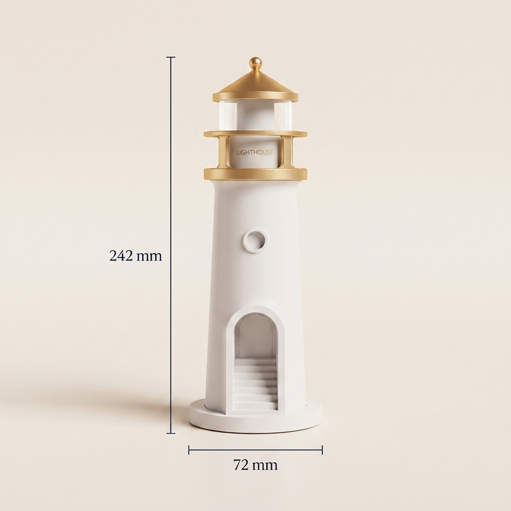 Lampe Phare – Projection de Lune
